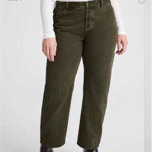 Madewell Darted Barrel Leg Jeans